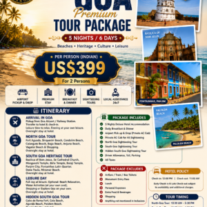 Goa Premium Tour Package | 5 Nights 6 Days | Beaches, Heritage & Hidden Goa